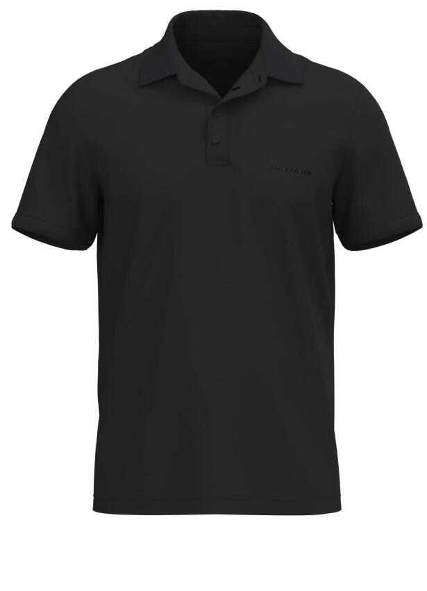 Skechers Short Sleeve Siyah Erkek Polo Tshirt - 1