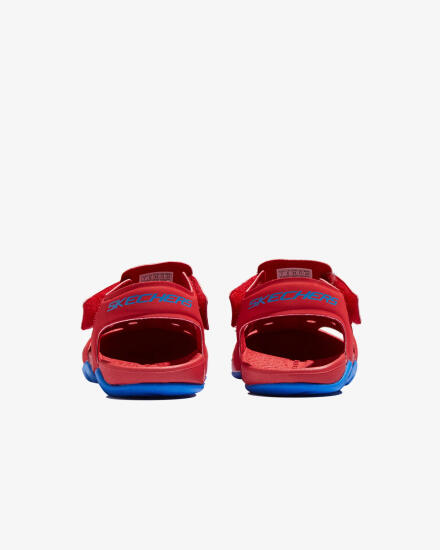 Skechers SİDE WAVE KIRMIZI Çocuk Sandalet 92330N RDBL - 5
