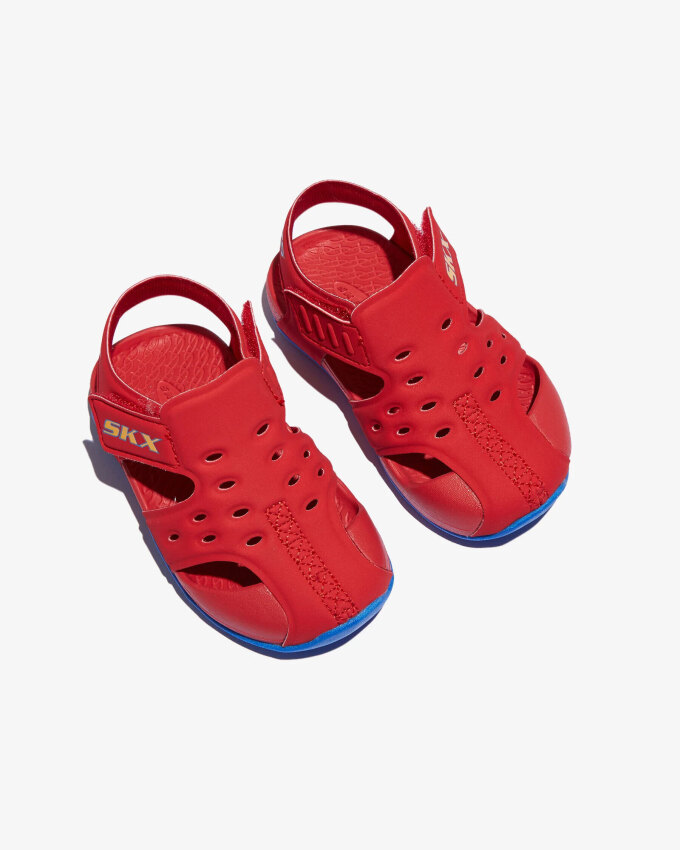 Skechers SİDE WAVE KIRMIZI Çocuk Sandalet 92330N RDBL - 6
