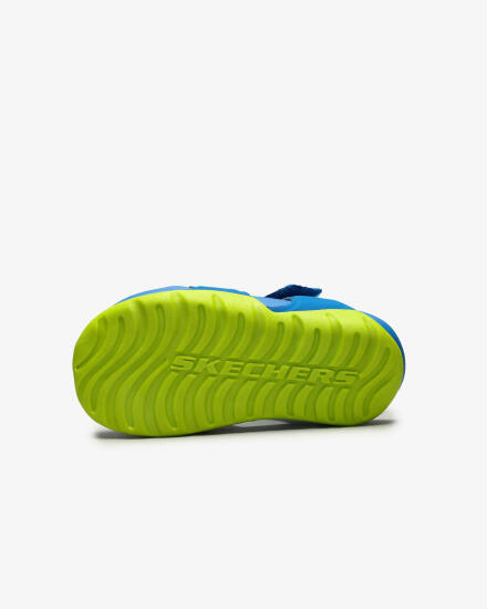 Skechers SİDE WAVE Mavi Çocuk Sandalet 92330N BLLM - 5