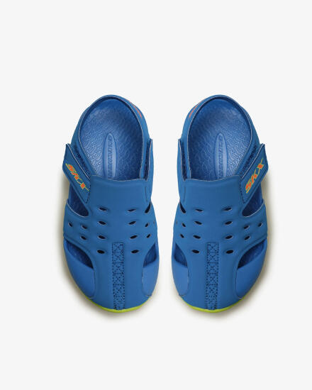 Skechers SİDE WAVE Mavi Çocuk Sandalet 92330N BLLM - 6