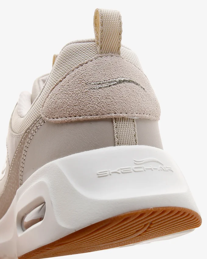 Skechers SKECH-AIR COURT-GOOD TIMES Bej Kadın Günlük Ayakkabı - 8