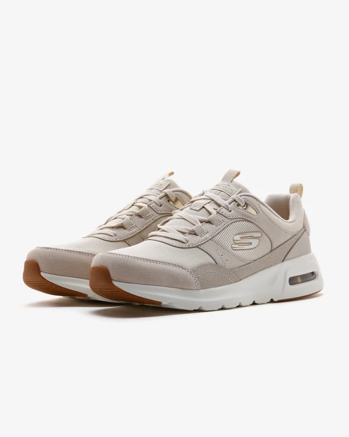 Skechers SKECH-AIR COURT-GOOD TIMES Bej Kadın Günlük Ayakkabı - 5