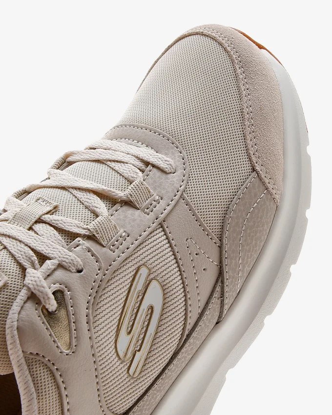 Skechers SKECH-AIR COURT-GOOD TIMES Bej Kadın Günlük Ayakkabı - 7