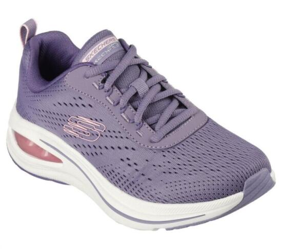 Skechers SKECH-AIR META-AIRED OUT Mor Kadın Günlük Ayakkabı - 5