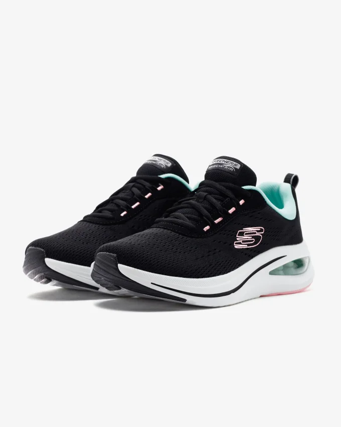 Skechers Skech-Air Meta-Aired Out Siyah Kadın Günlük Ayakkabı - 8