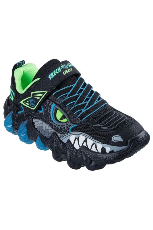 Skechers Skech-O-Saurus Lights 2.0 Siyah Çocuk Günlük Ayakkabı - 4