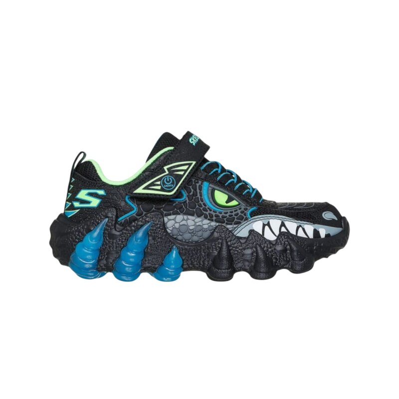 Skechers Skech-O-Saurus Lights 2.0 Siyah Çocuk Günlük Ayakkabı - 1
