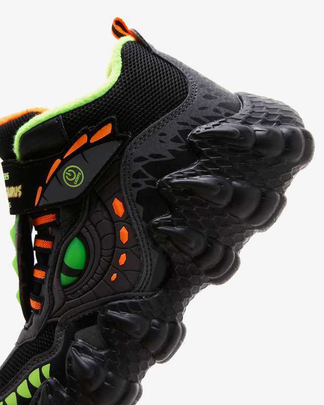 Skechers Skech-o-Saurus Lights-Breeze Siyah Çocuk Bot - 7