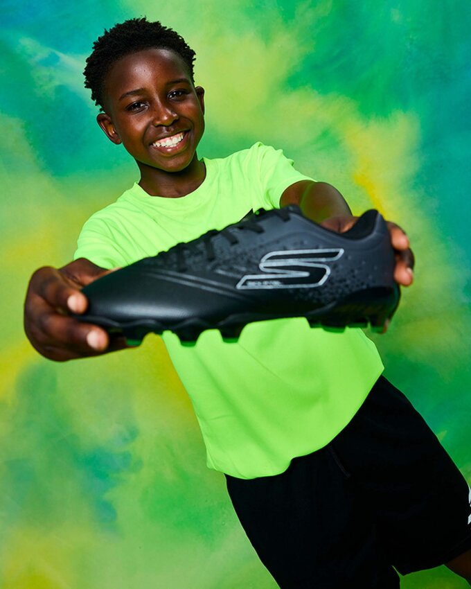 Skechers SKECHERS JR YOUTH TF SİYAH Çocuk Halı Saha Ayakkabısı - 3