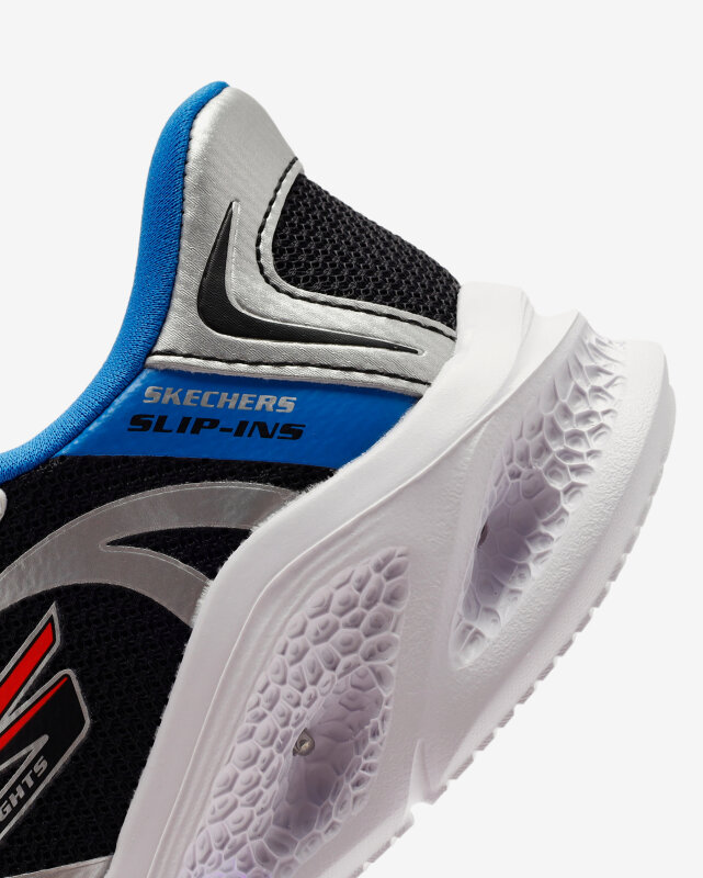 Skechers Meteor-Lights - Brisk-Beams Gri Çocuk Günlük Ayakkabı - 10