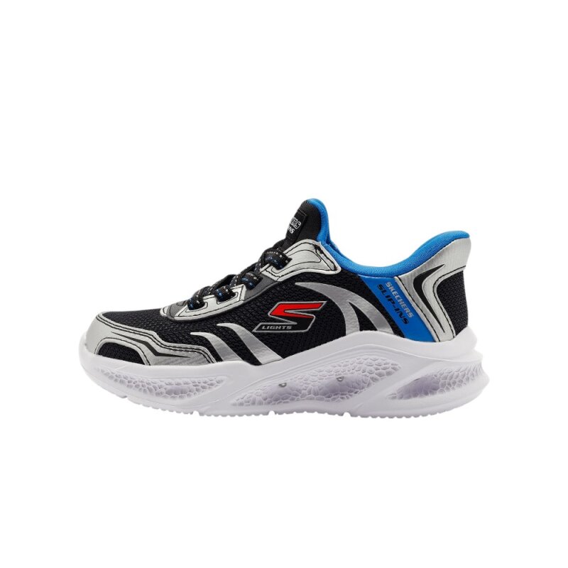 Skechers Meteor-Lights - Brisk-Beams Gri Çocuk Günlük Ayakkabı - Skechers