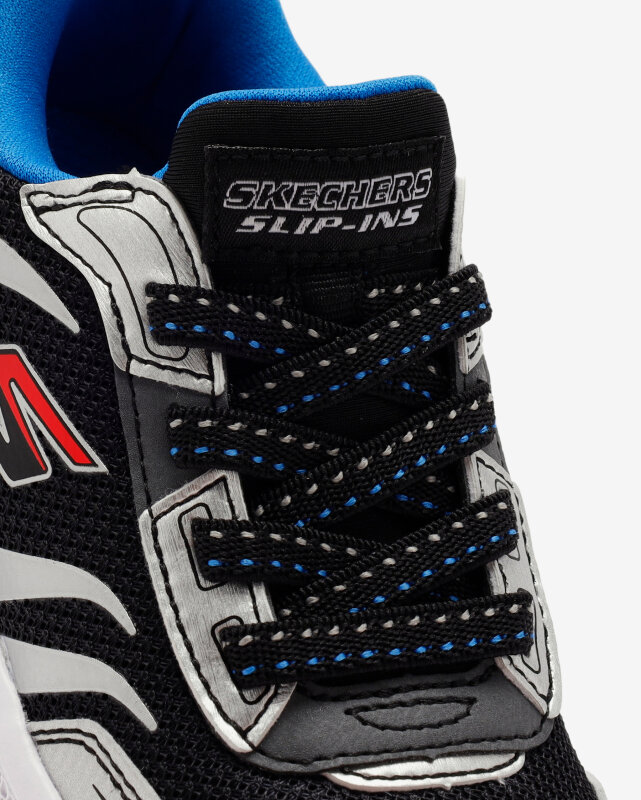 Skechers Meteor-Lights - Brisk-Beams Gri Çocuk Günlük Ayakkabı - 8