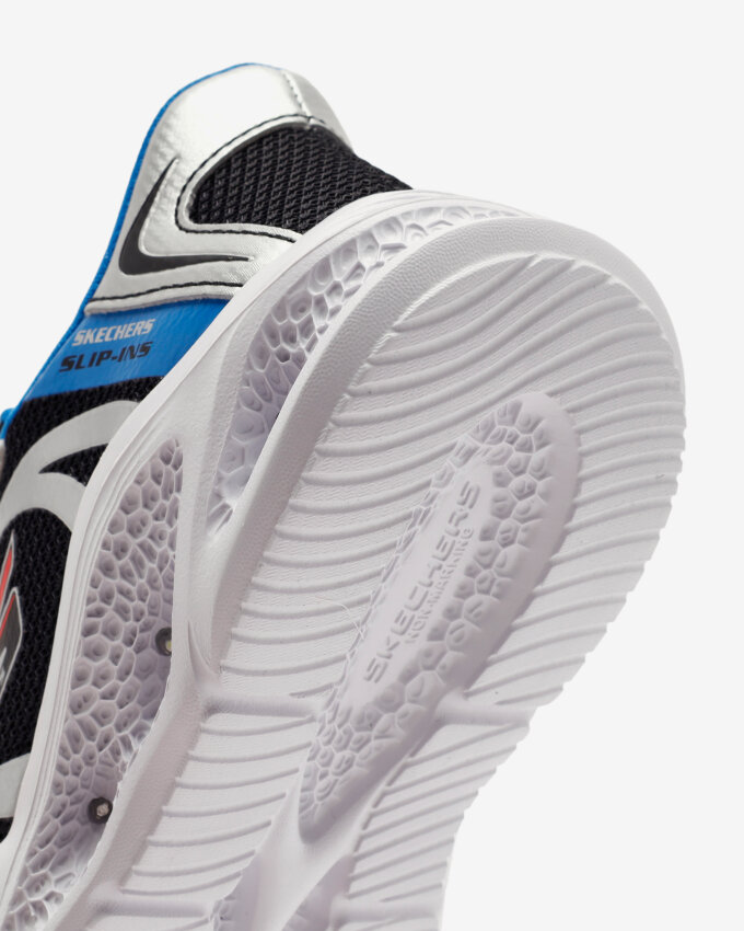 Skechers Meteor-Lights - Brisk-Beams Gri Çocuk Günlük Ayakkabı - 9