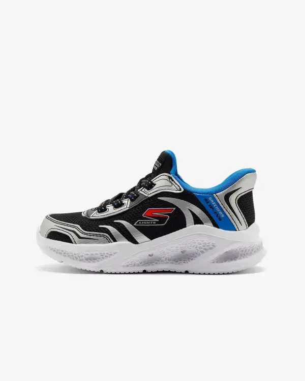 Skechers SKECHERS METEOR-LİGHTS - BRİSK-BEAMS Gri Çocuk Günlük Ayakkabı - 2