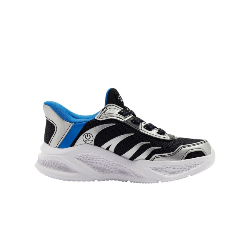 Skechers SKECHERS METEOR-LİGHTS - BRİSK-BEAMS Gri Çocuk Günlük Ayakkabı - 2