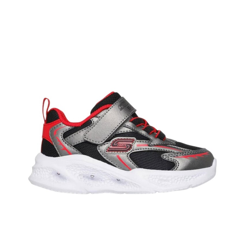 Skechers Skechers Meteor-Lights Gri Çocuk Günlük Ayakkabı - 1