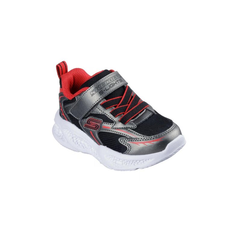 Skechers Skechers Meteor-Lights Gri Çocuk Günlük Ayakkabı - 4