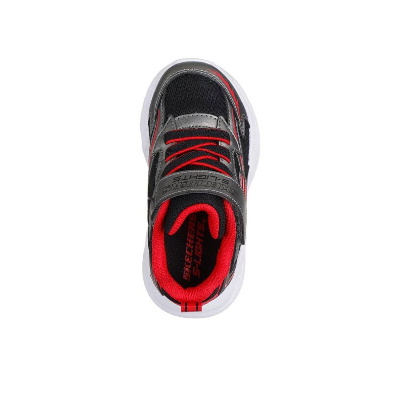 Skechers Skechers Meteor-Lights Gri Çocuk Günlük Ayakkabı - 5