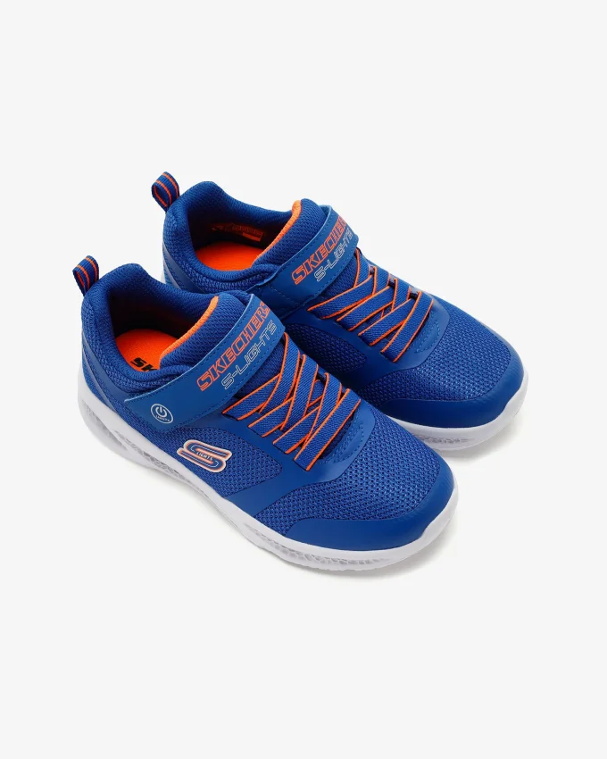 Skechers Meteor-Lights - Krendox Mavi Çocuk Günlük Ayakkabı - 6