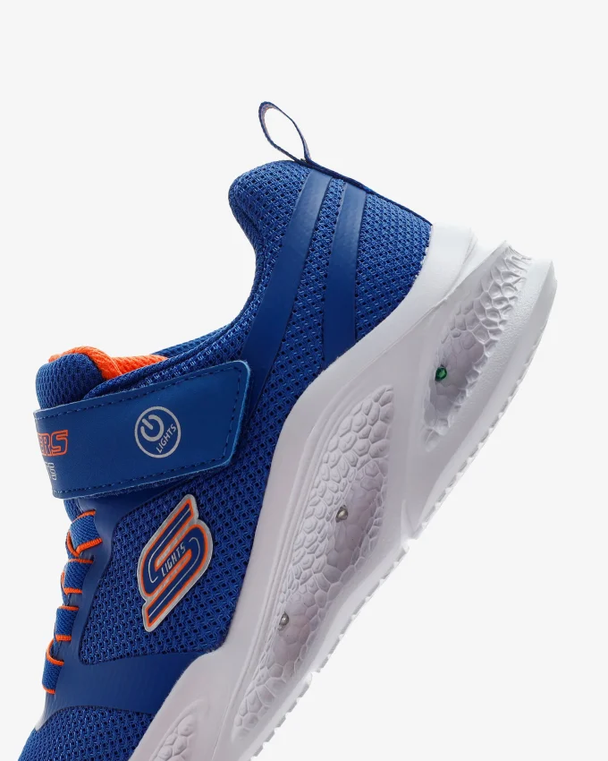 Skechers SKECHERS METEOR-LİGHTS - KRENDOX Mavi Çocuk Günlük Ayakkabı - 7