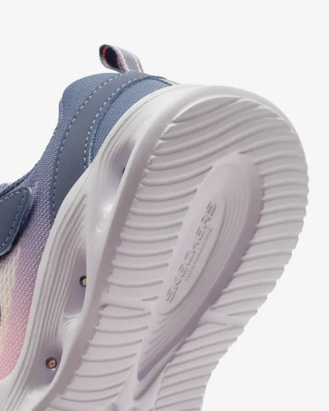 Skechers Skechers Sola Glow-Ombre Deluxe Gri Çocuk Günlük Ayakkabı - 7