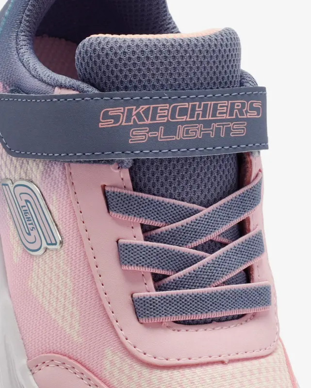 Skechers Skechers Sola Glow-Ombre Deluxe Gri Çocuk Günlük Ayakkabı - 9