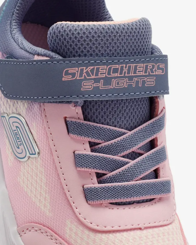Skechers Skechers Sola Glow-Ombre Deluxe Gri Çocuk Günlük Ayakkabı - 9