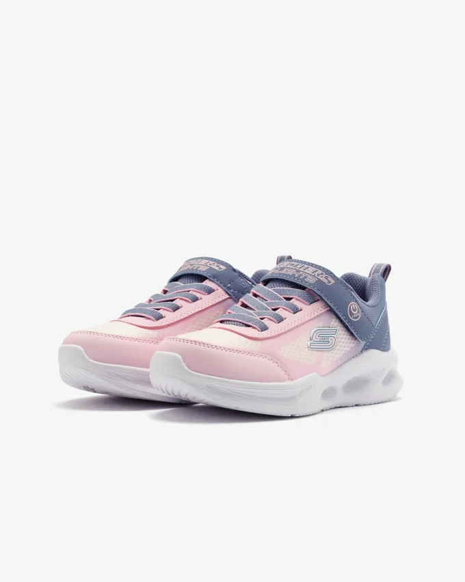 Skechers Sola Glow - Ombre Deluxe Gri Çocuk Günlük Ayakkabı - 6