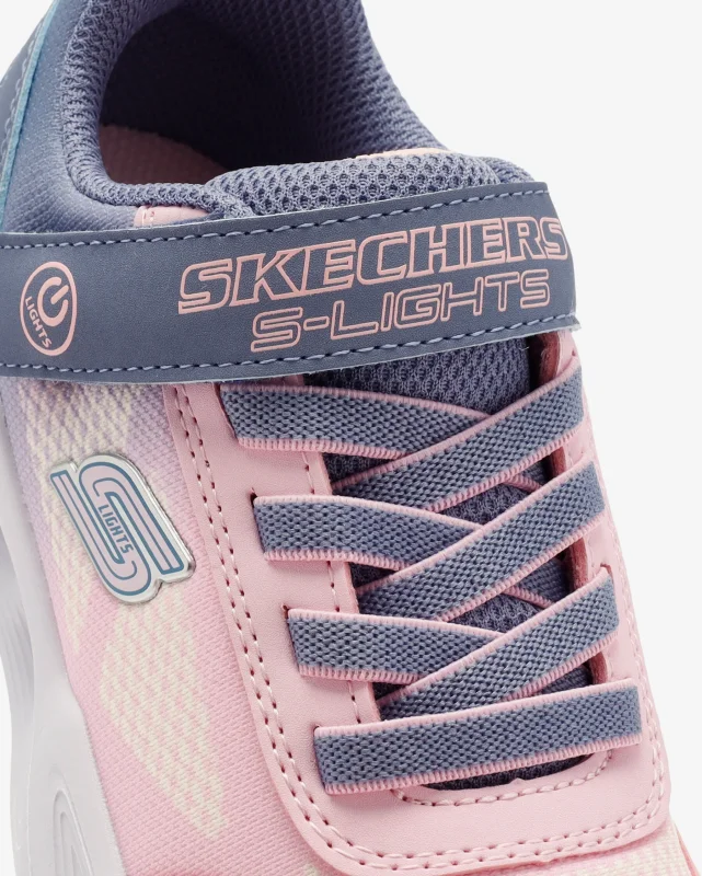 Skechers Sola Glow - Ombre Deluxe Gri Çocuk Günlük Ayakkabı - 7