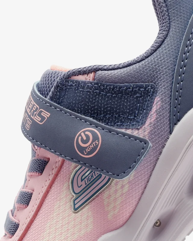 Skechers Sola Glow - Ombre Deluxe Gri Çocuk Günlük Ayakkabı - 8