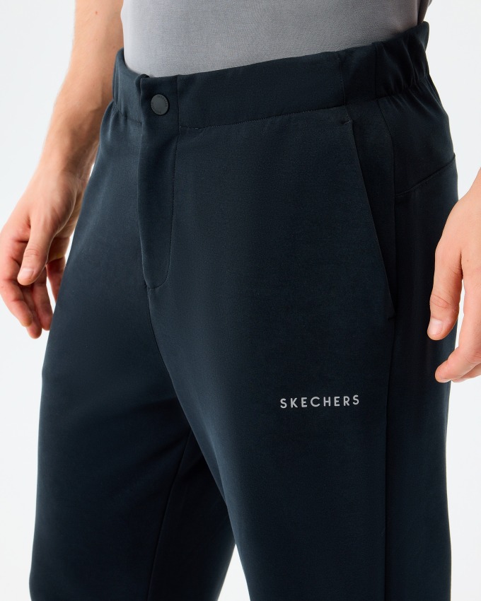 Skechers Slim Pant Siyah Erkek Eşofman Altı - 5