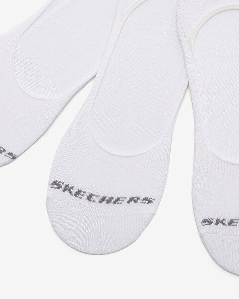 Skechers Socks U No Show Sock BEYAZ Kadın Çorap S192134-100 - Skechers (1)