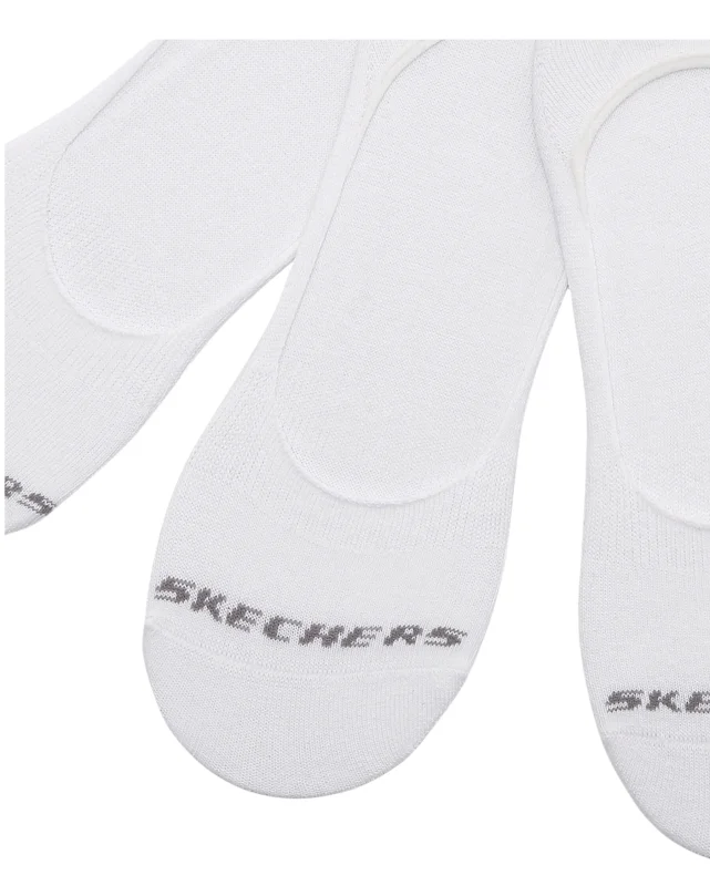 Skechers Socks U No Show Sock BEYAZ Kadın Çorap S192134-100 - 2