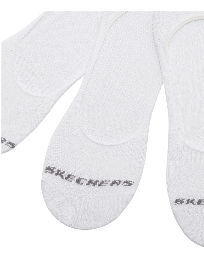 Skechers Socks U No Show Sock BEYAZ Kadın Çorap S192134-100 - 2