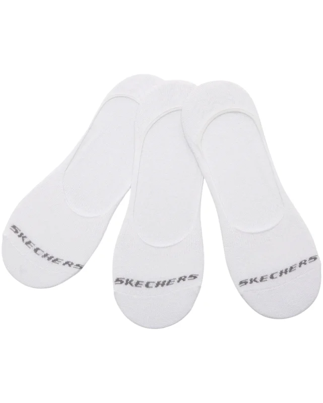 Skechers Socks U No Show Sock BEYAZ Kadın Çorap S192134-100 - 1