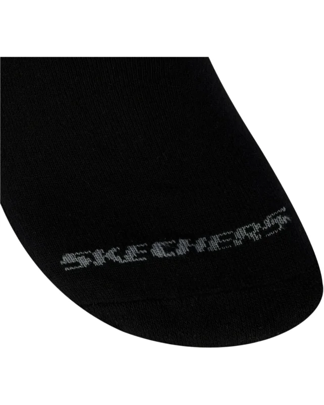 Skechers Socks U No Show Sock SİYAH Erkek Çorap S192137-001 - 3