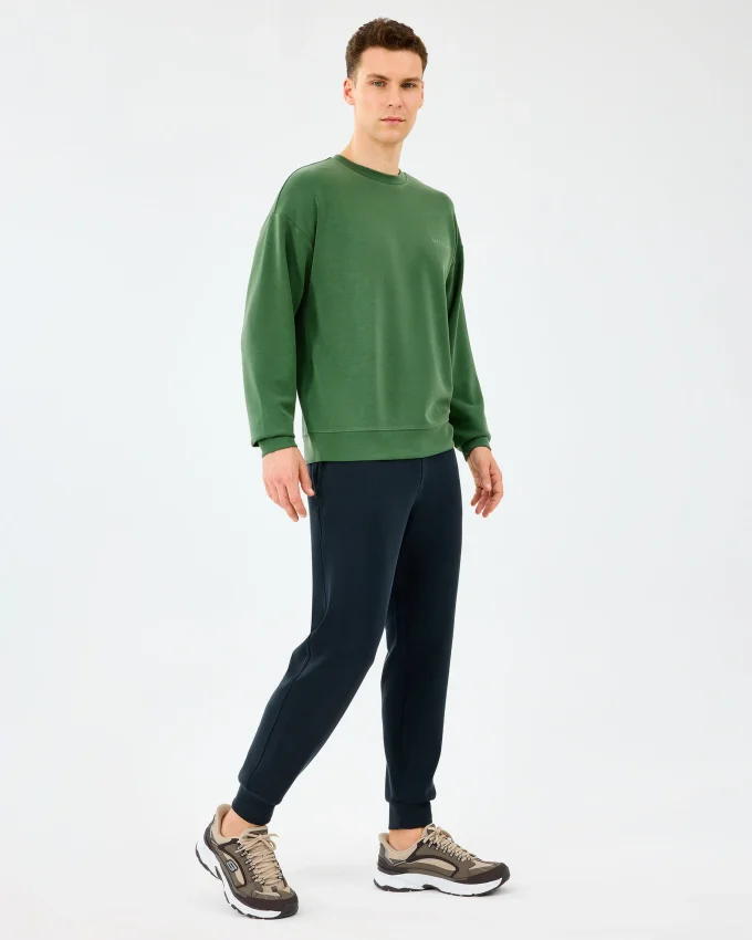 Skechers Soft Touch Jogger Siyah Erkek Eşofman Altı - 4
