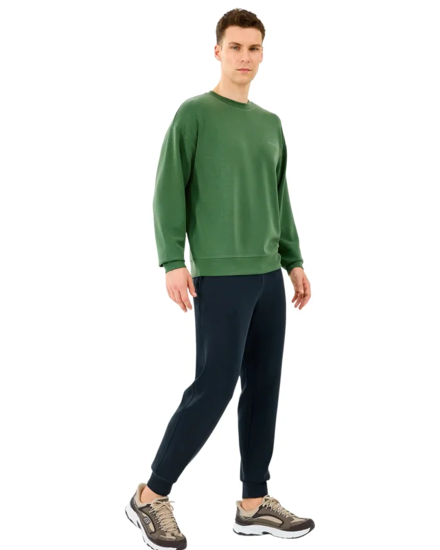 Skechers Soft Touch Jogger Siyah Erkek Eşofman Altı - 1