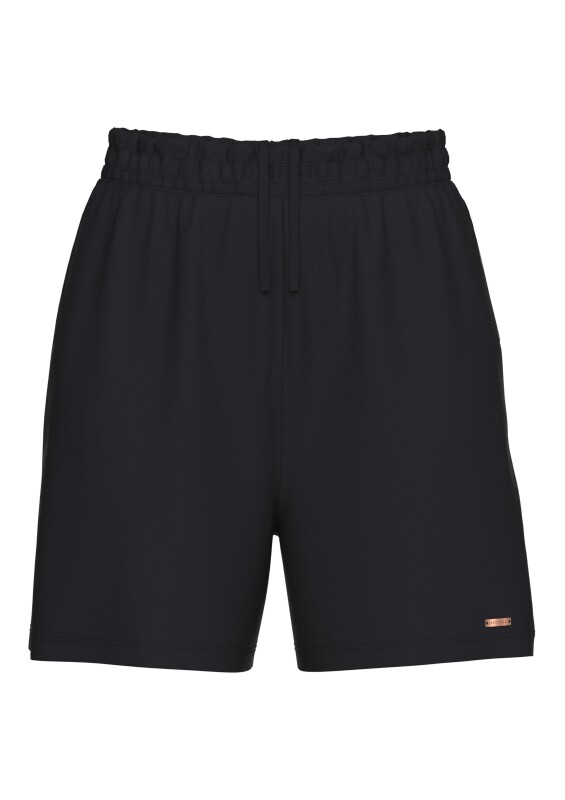 Skechers Soft Touch Regular Siyah Kadın Şort - Skechers