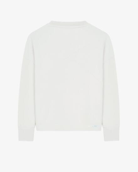 Skechers Soft Touch W Crew Neck Sweatshirt Gri Kadın Sweatshirt - 7