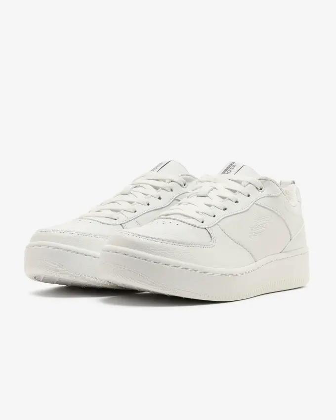 Skechers Sport Court 92 Beyaz Kadın Sneaker Ayakkabı - 3