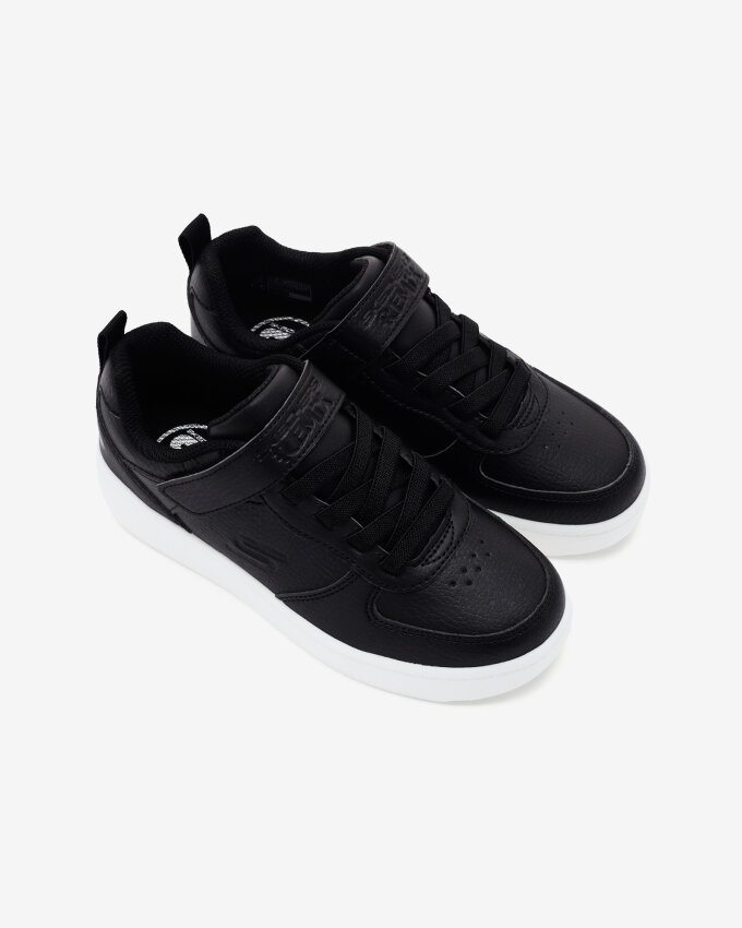 Skechers Sport Court 92 - Show Maddox Siyah Çocuk Günlük Ayakkabı - 4