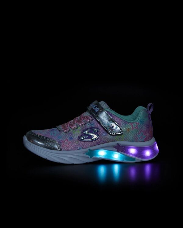 Skechers STAR SPARKS Gri Çocuk Günlük Ayakkabı - 3