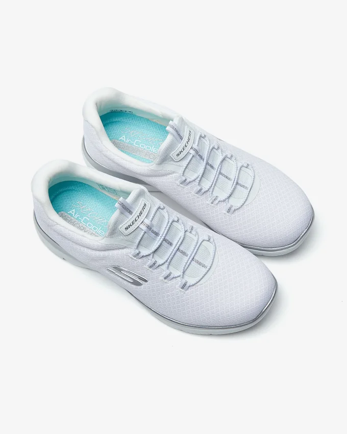 Skechers SUMMITS BEYAZ Kadın Günlük Ayakkabı - 5