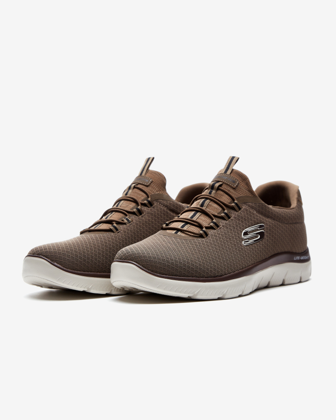 Skechers SUMMITS Haki Erkek Günlük Ayakkabı - 4