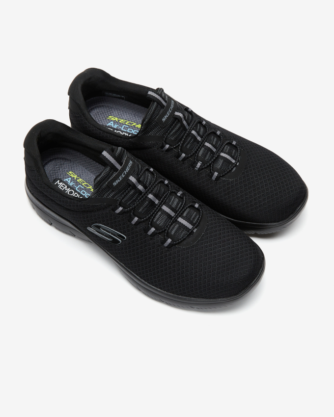 Skechers SUMMITS SİYAH Erkek Günlük Ayakkabı - 8