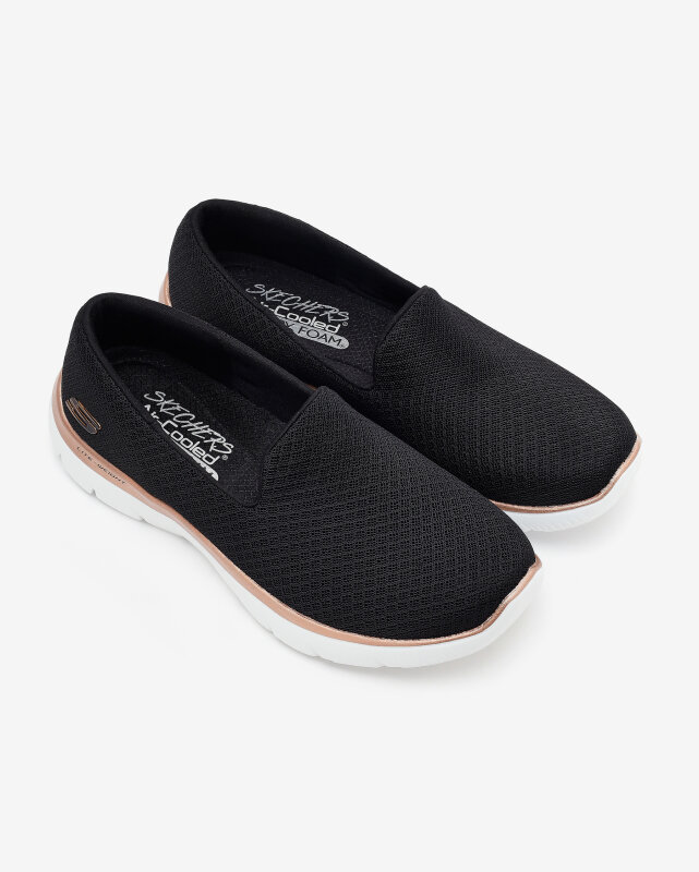 Skechers Summits Siyah Kadın Günlük Ayakkabı - 4