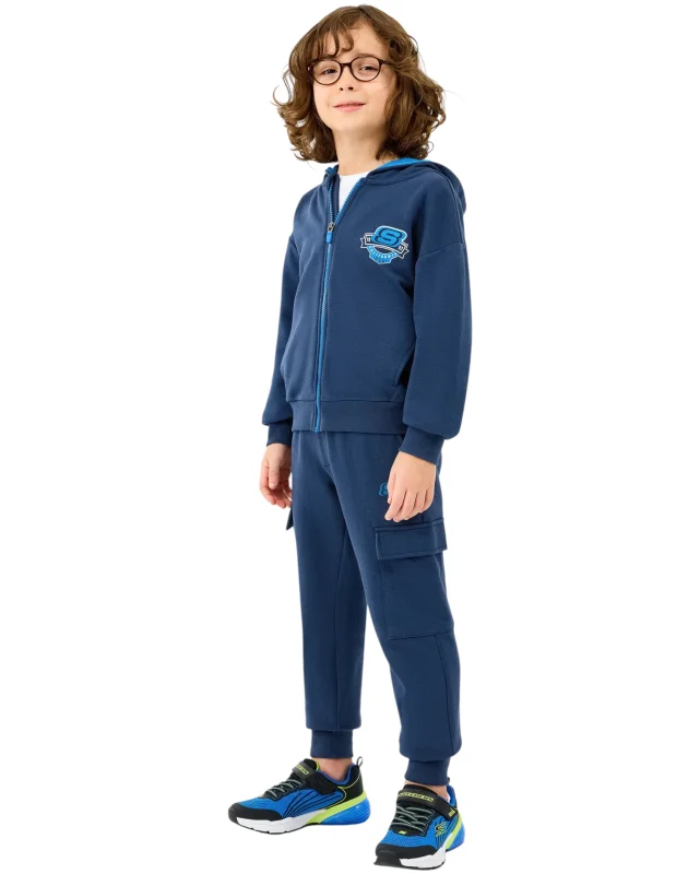 Skechers Sweatpant Lacivert Çocuk Eşofman Altı - 1