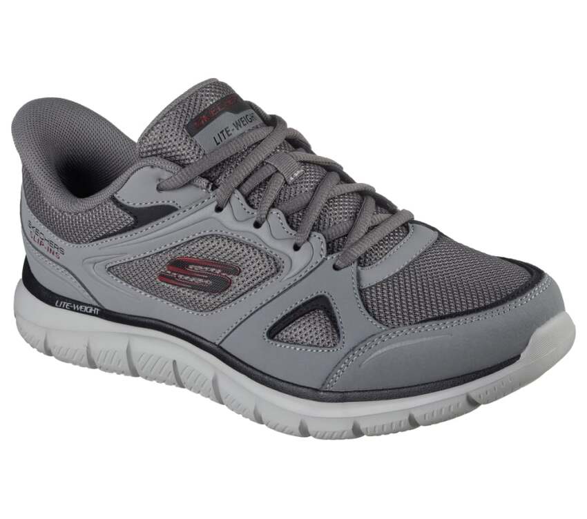 Skechers Track Gri Erkek Günlük Ayakkabı - 1